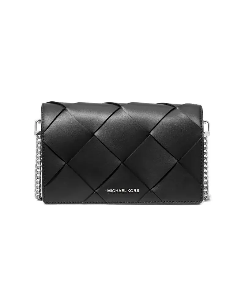 Michael Kors Hobo Bags Quilted Black Shoulder Bag schwarz Schwarz