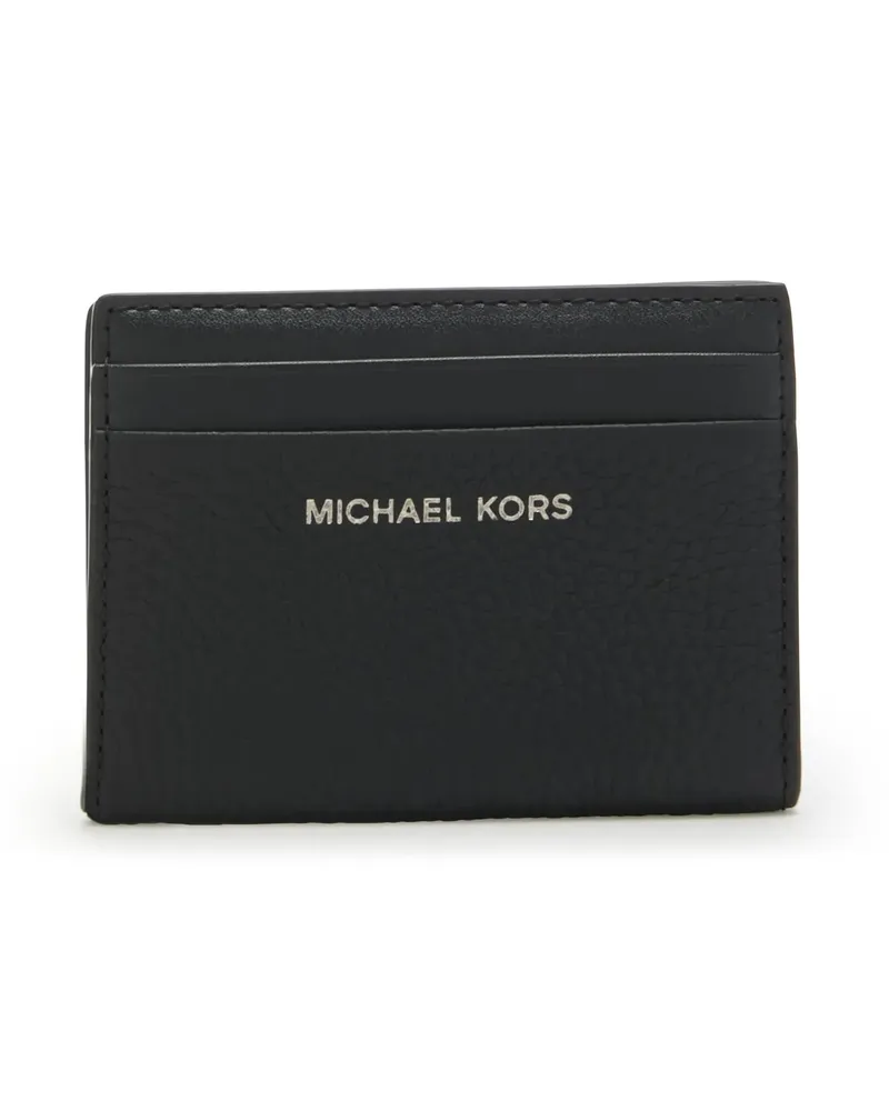 Michael Kors Portemonnaies Hudson Brieftasche schwarz Schwarz