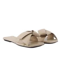 Acne Studios Sandalen & Sandaletten Musubi Sandals - Leather - Beige Beige