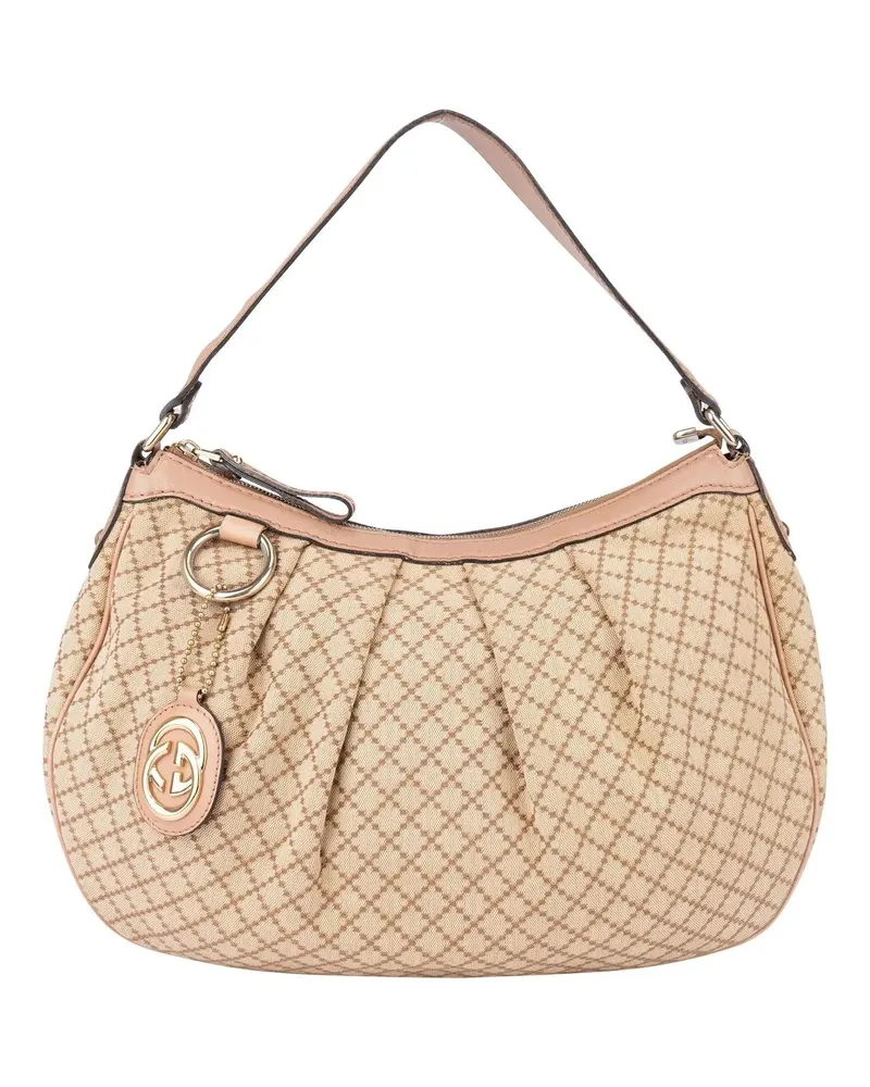 Gucci Crossbody Bags  Special Monogram Sukey Hobo Bag beige Beige