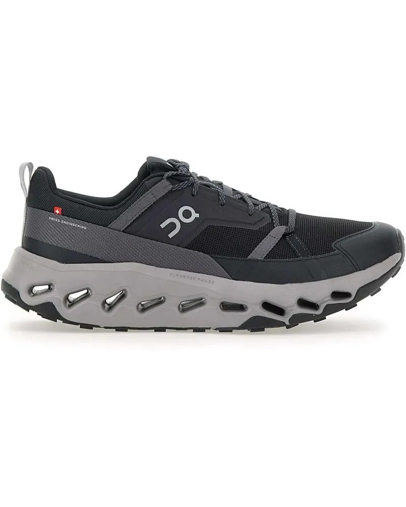 ON Low-Top Sneaker Breathable Black Athletic Sneakers With Cushi Te grau Grau