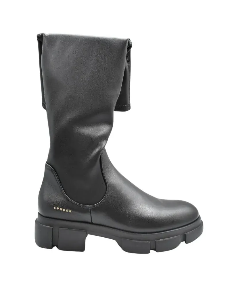 Copenhagen Stiefel Laced Boots With Design schwarz Schwarz