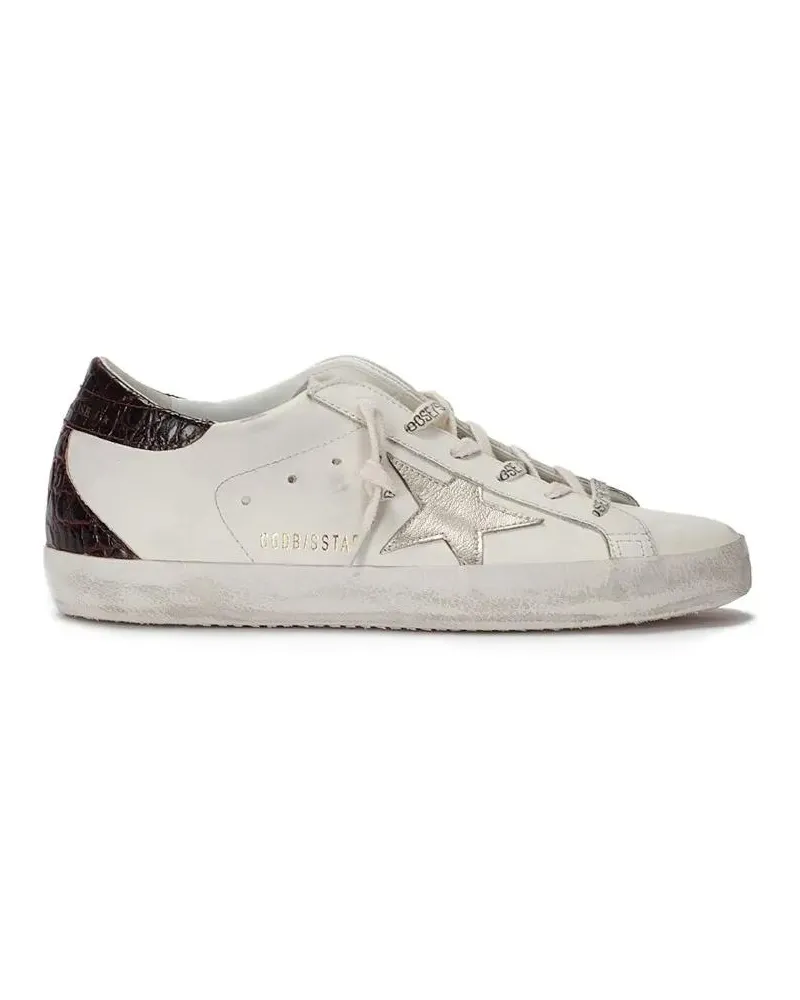 Golden Goose Low-Top Sneaker Superstar Sneakers grau Grau