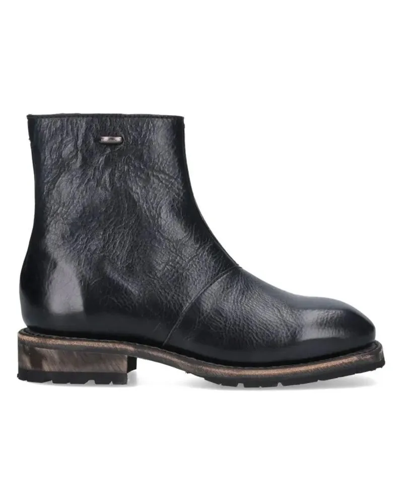 Our Legacy Stiefel Engine Ankle Boots grau Grau