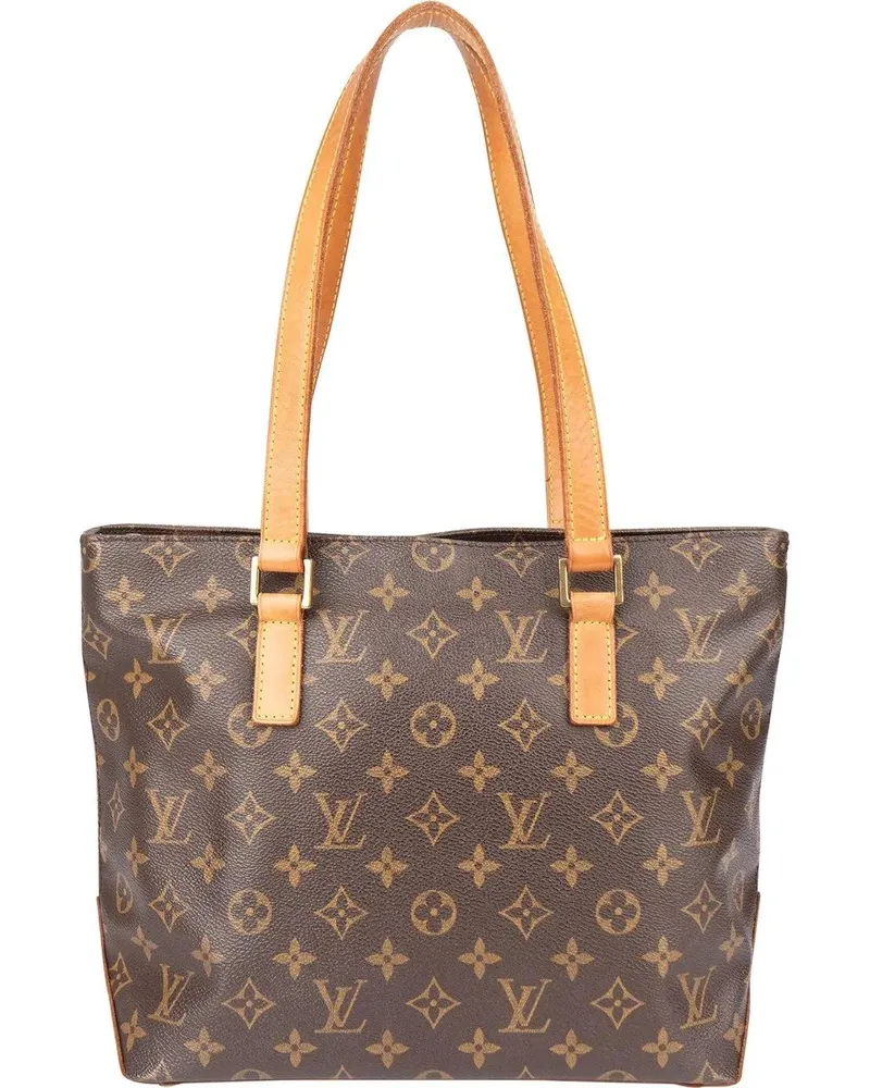 Louis Vuitton Crossbody Bags  Canvas Monogram Cabas Piano Shoulder braun Braun