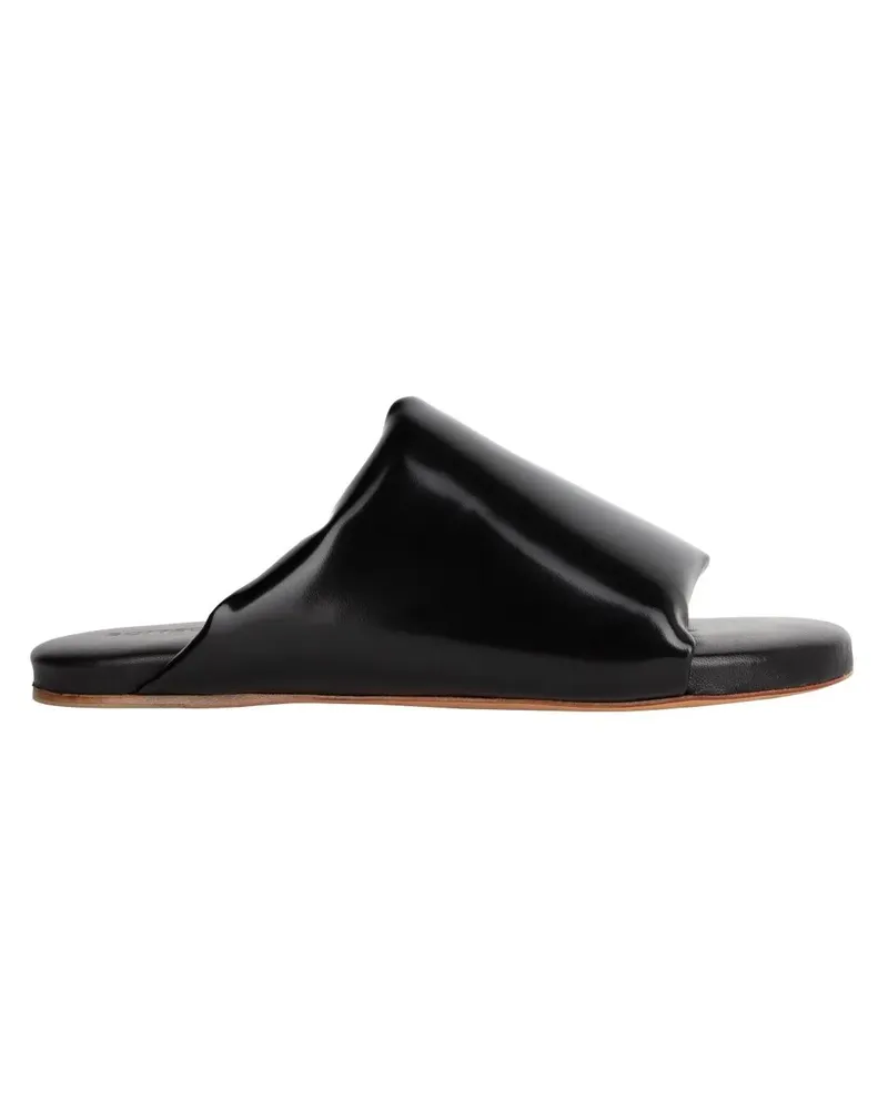 Bottega Veneta Sandalen Cushion Slides Black schwarz Schwarz