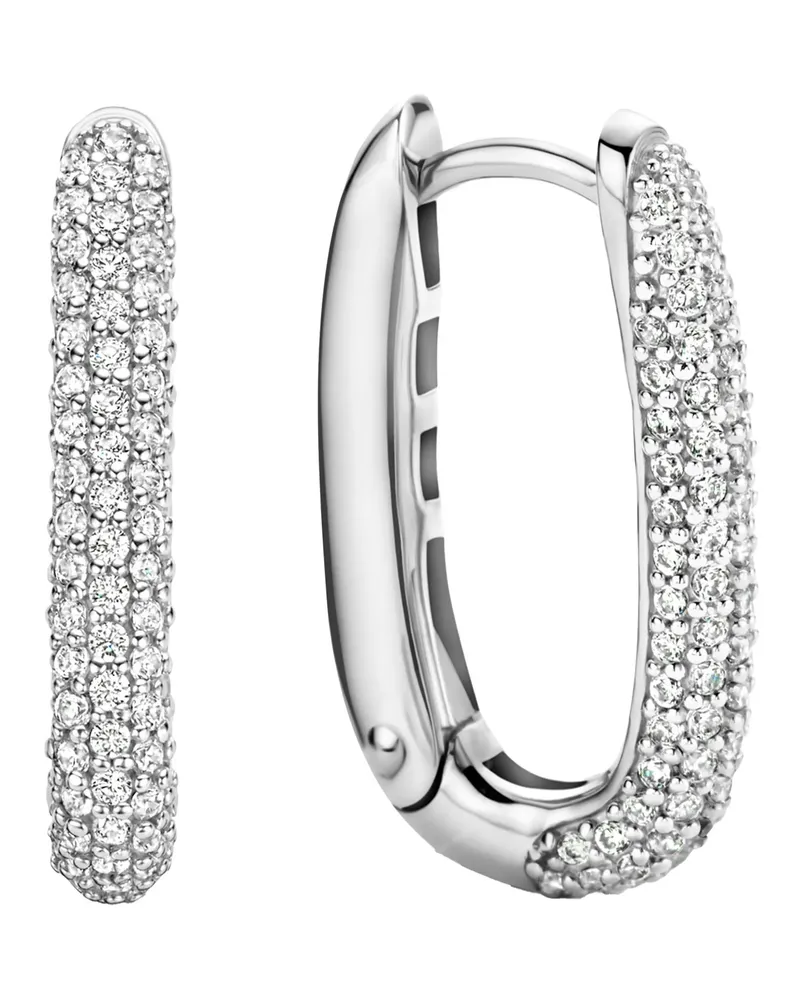 ti sento milano Ohrringe 925er Sterlingsilber Ohrringe silver Silber