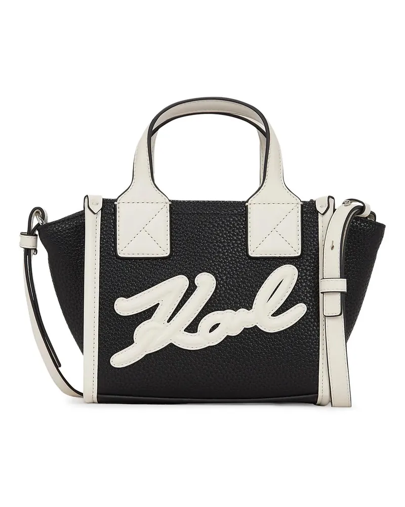 Karl Lagerfeld Shopper K/SKUARE KLEINE TOTE-BAG schwarz Schwarz