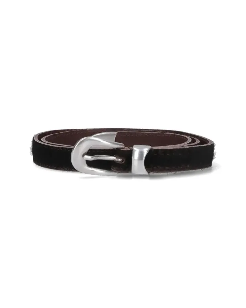 Our Legacy Gürtel Cavallino Belt – Brown braun Braun
