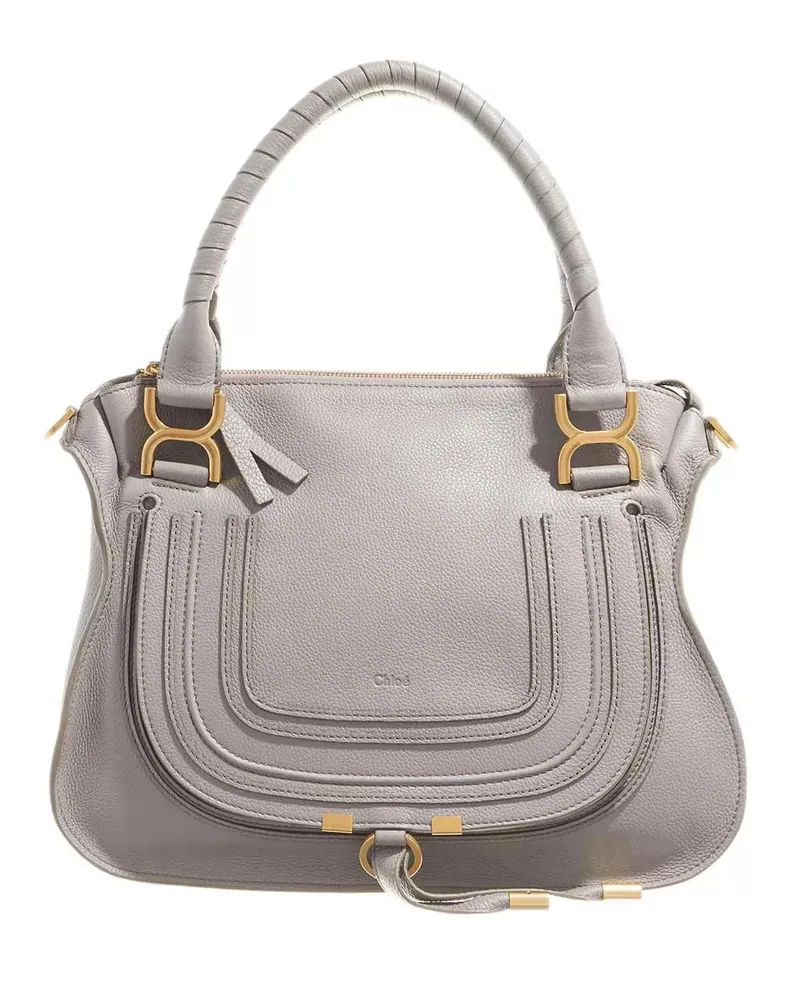 Chloé Crossbody Bags Domestic Lamb Double Face Grau