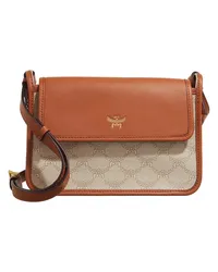 MCM Crossbody Bags Himmel Lts Crossbody Small Beige