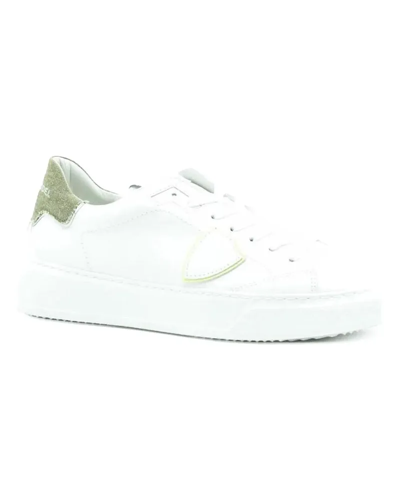 Philippe Model Low-Top Sneaker White Leather Sneakers weiß Weiß