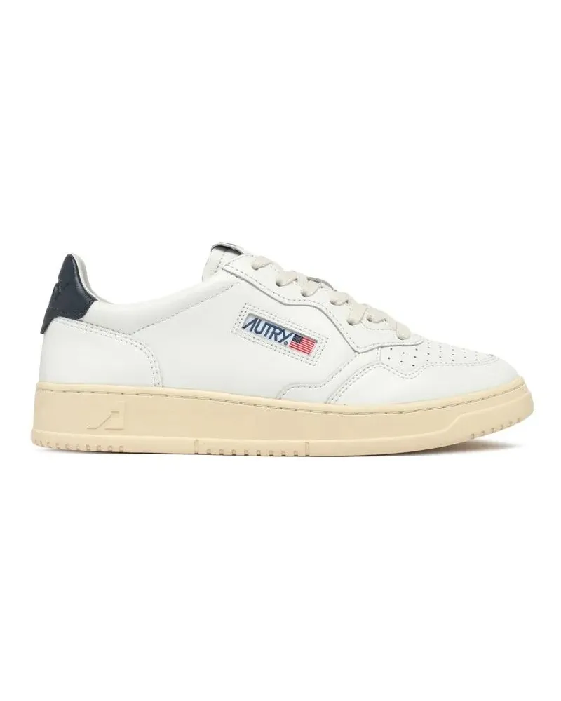 AUTRY Low-Top Sneaker Low-Top Sneakers In Smooth White Leather weiß Weiß