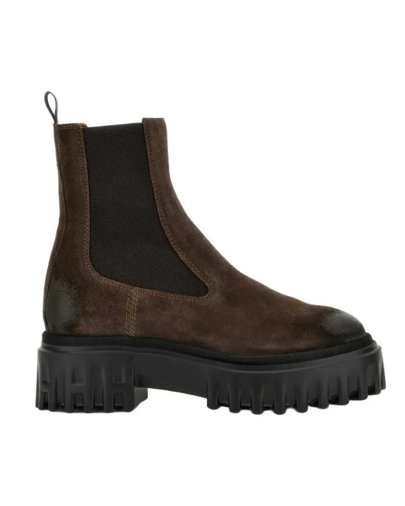 Hogan Stiefel H700 Boots schwarz Schwarz