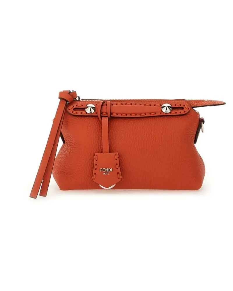Fendi Crossbody Bags "By The Way Saddlery" Mini Bag rot Rot