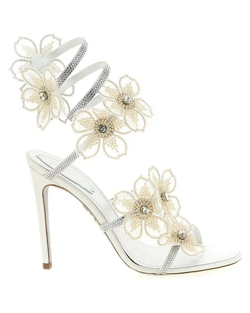 René Caovilla Sandalen 'Peach Flower' Sandals beige Beige