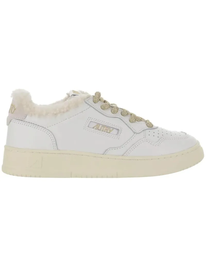 AUTRY Low-Top Sneaker Low Medalist Leather Sneakers weiß Weiß