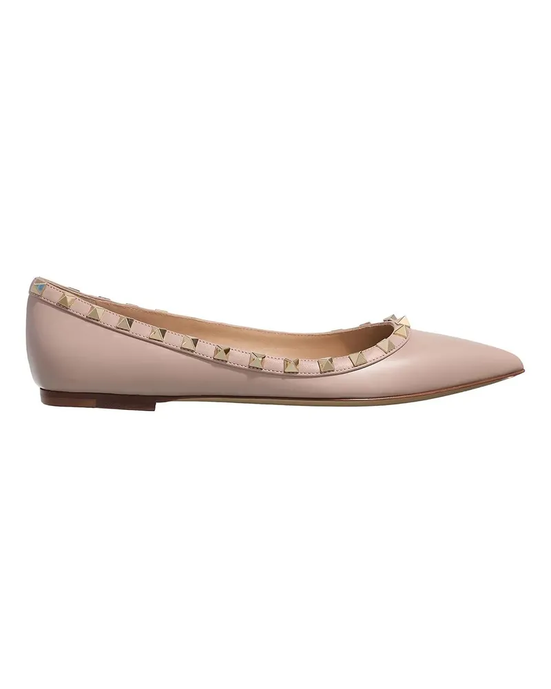 Valentino Garavani Ballerinas Rockstud Ballerina beige Beige