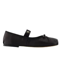 Anine Bing Loafers & Ballerinas Jolie Ballerinas - Leather - Black Schwarz