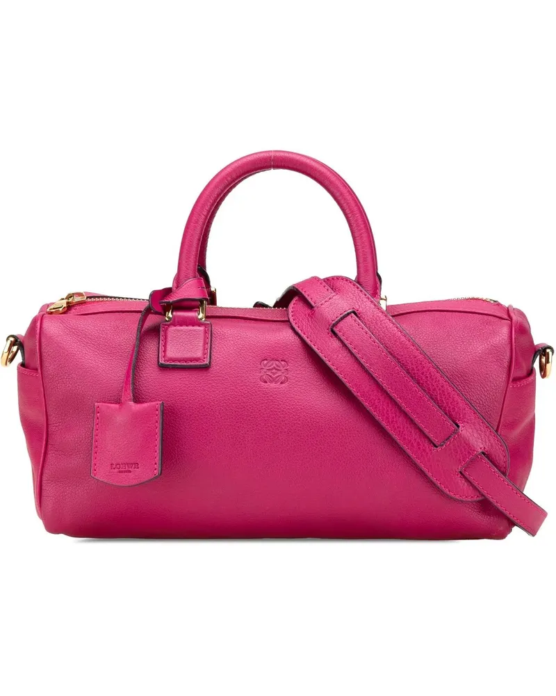 Loewe Hobo Bags Anagram Leather Satchel rosa Gold