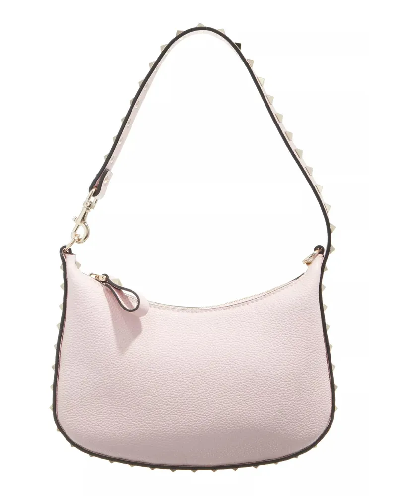 Valentino Garavani Hobo Bags Mini Hobo Rockstud rosa Gold