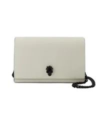 Alexander McQueen Shopper Small Skull Crossbody - Leather - Ivory Beige