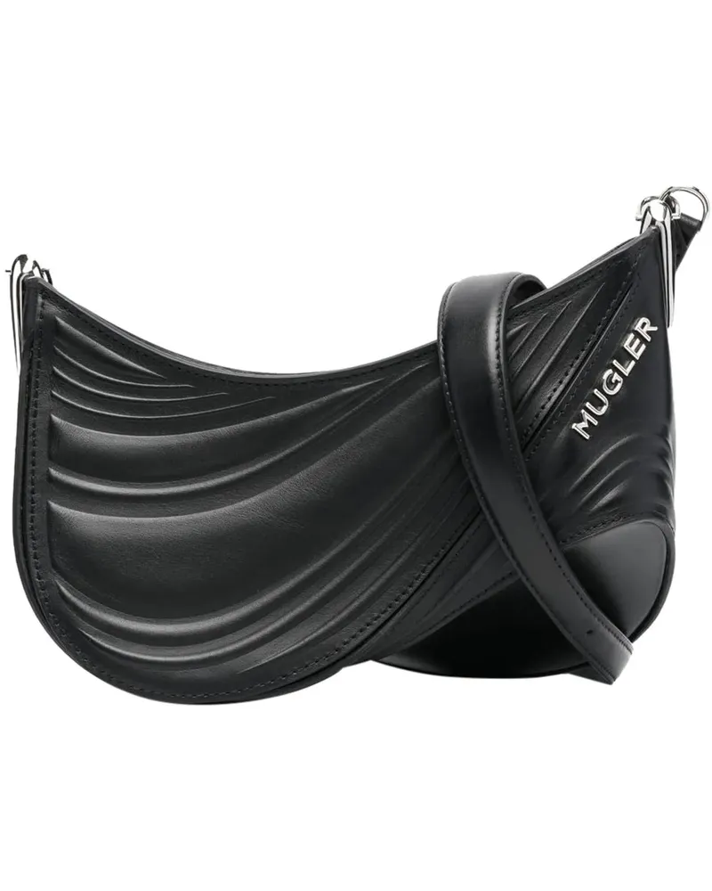 Thierry Mugler Hobo Bags Bags Black schwarz Schwarz