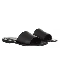 Balenciaga Slipper & Pantoletten Void Flat Sandals Schwarz