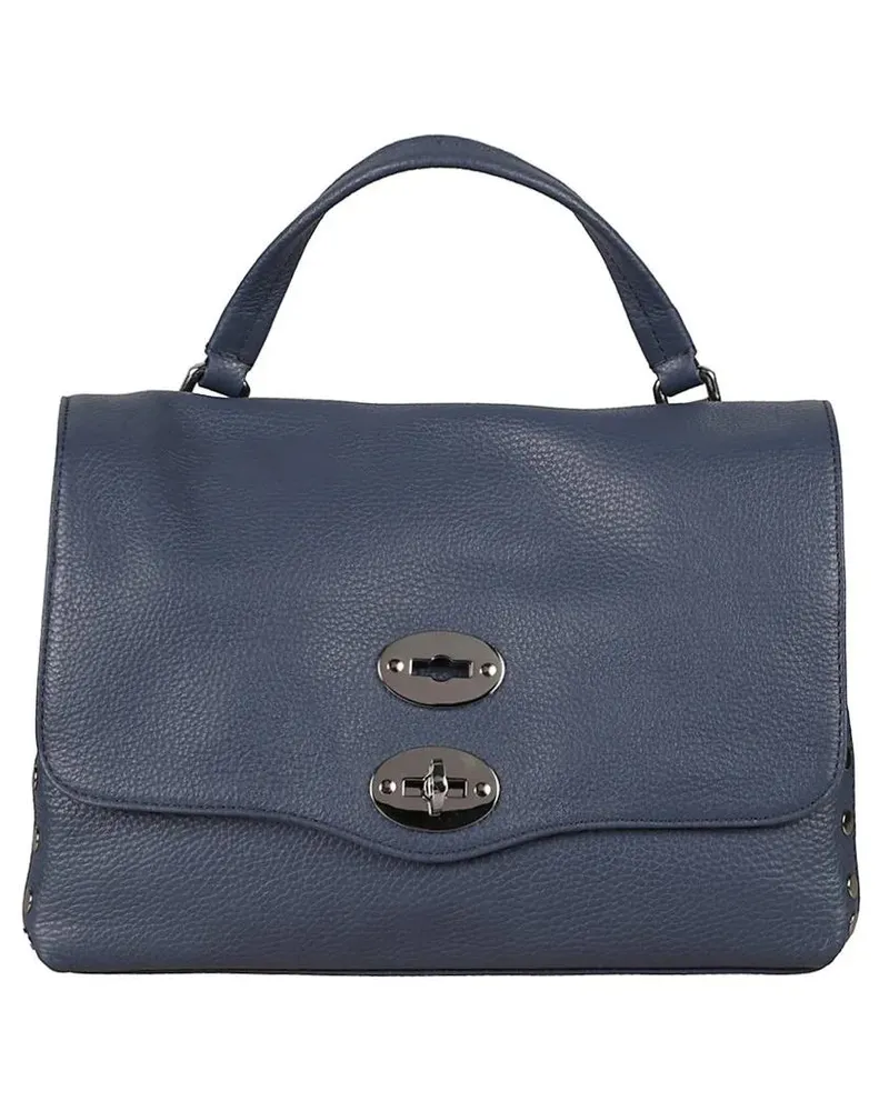 Zanellato Hobo Bags Leather Bag Postina Daily S Shoulder Bag blau Blau