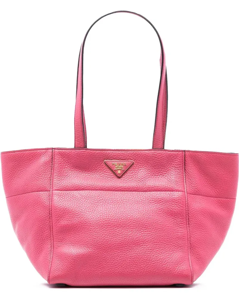 Prada Shopper Vitello Daino Tote rosa Gold