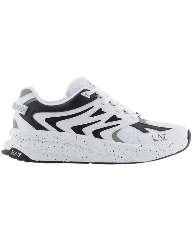 EA7 Low-Top Sneaker Sneakers White weiß Weiß