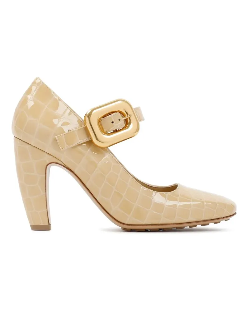 Bottega Veneta Hohe Schuhe Beige Mostra Mary Jane Pump beige Beige