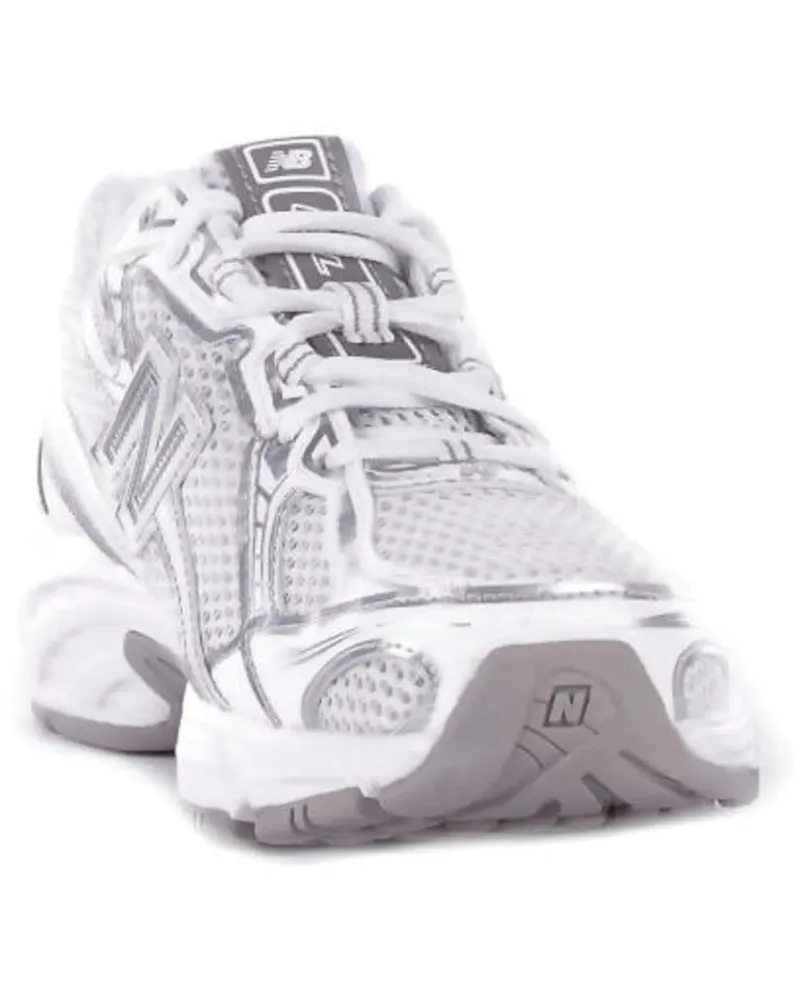 New Balance Low-Top Sneaker Streamlined White Sneakers With Breathable Mesh Up weiß Weiß