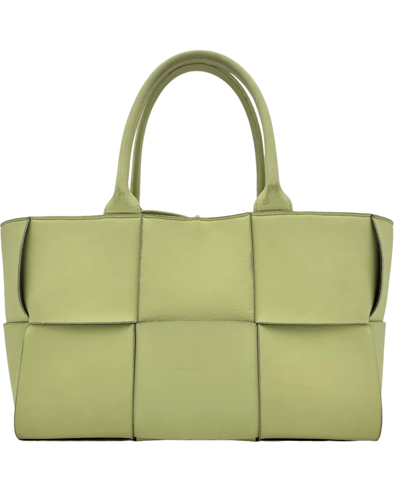 Bottega Veneta Crossbody Bags  Arco Tote Bicolor - Lemon Washed gelb Gelb