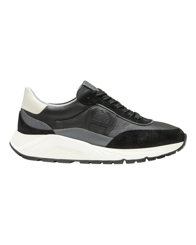 Aigner Low-Top Sneaker runner sneaker JUSTIN 6A schwarz Schwarz