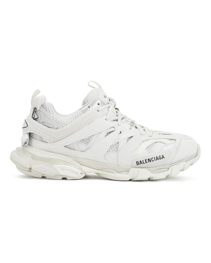 Balenciaga Low-Top Sneaker Dynamic White Track Sneakers With Lace-Up Fastenin weiß Weiß