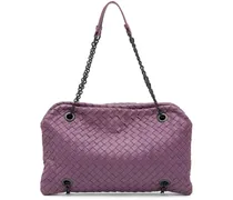 Hobo Bags Nappa Intrecciato Duo Shoulder Bag orange