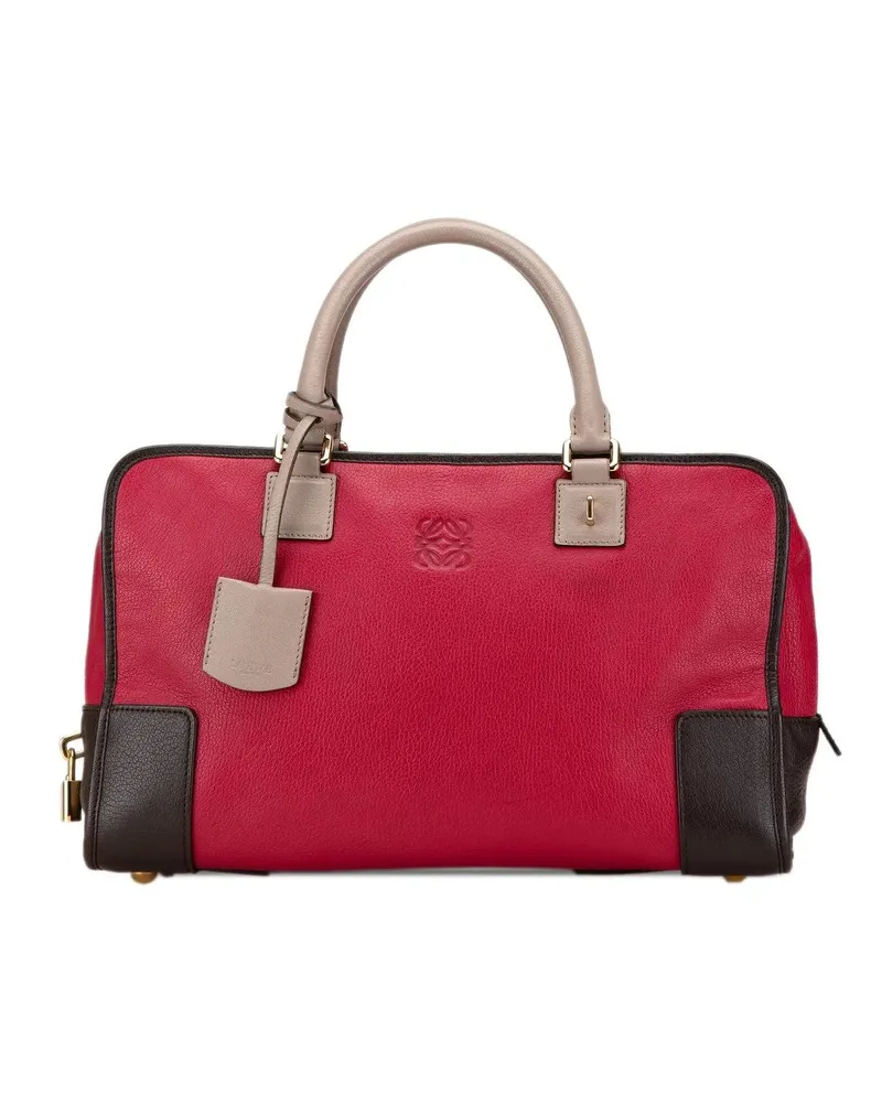 Loewe Crossbody Bags 2012 Tricolor Leather Amazona 36 rot Rot