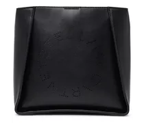Shopper Black Soft Polyurethane Mini Crossbody Bag