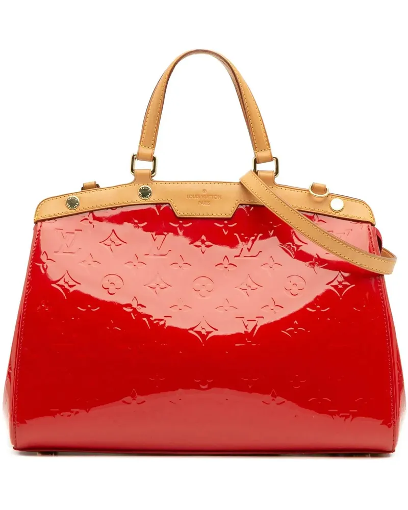 Louis Vuitton Hobo Bags Monogram Vernis Brea MM rot Rot