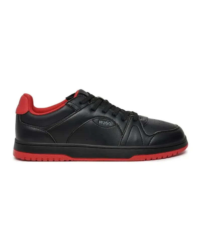 HUGO BOSS Low-Top Sneaker Hadrian Tennis Sneakers schwarz Schwarz