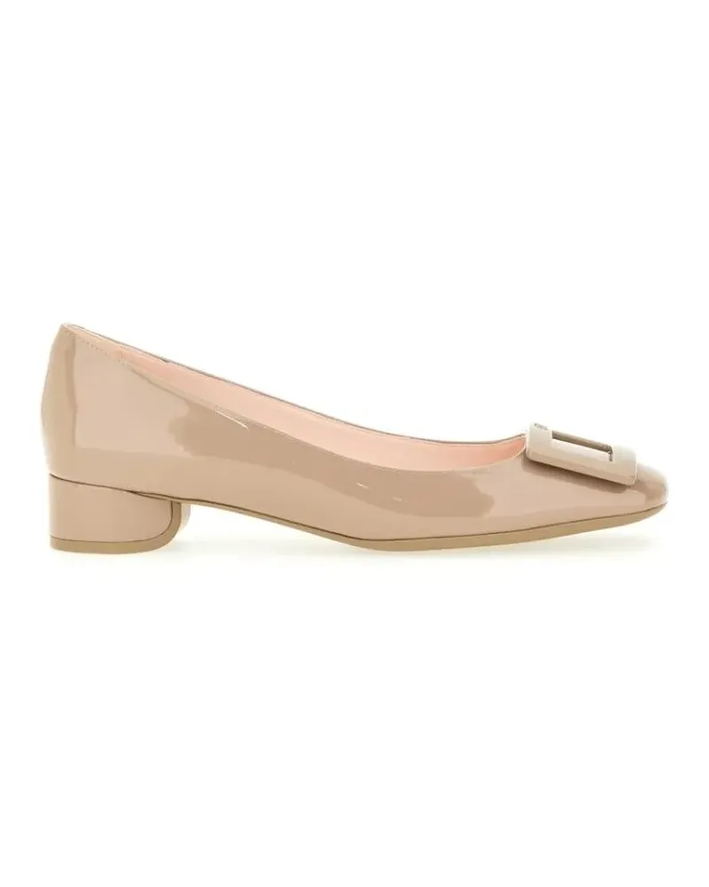 Roger Vivier Roundy" Décolleté beige Beige