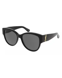 Saint Laurent Sonnenbrille SL M3 55 Schwarz