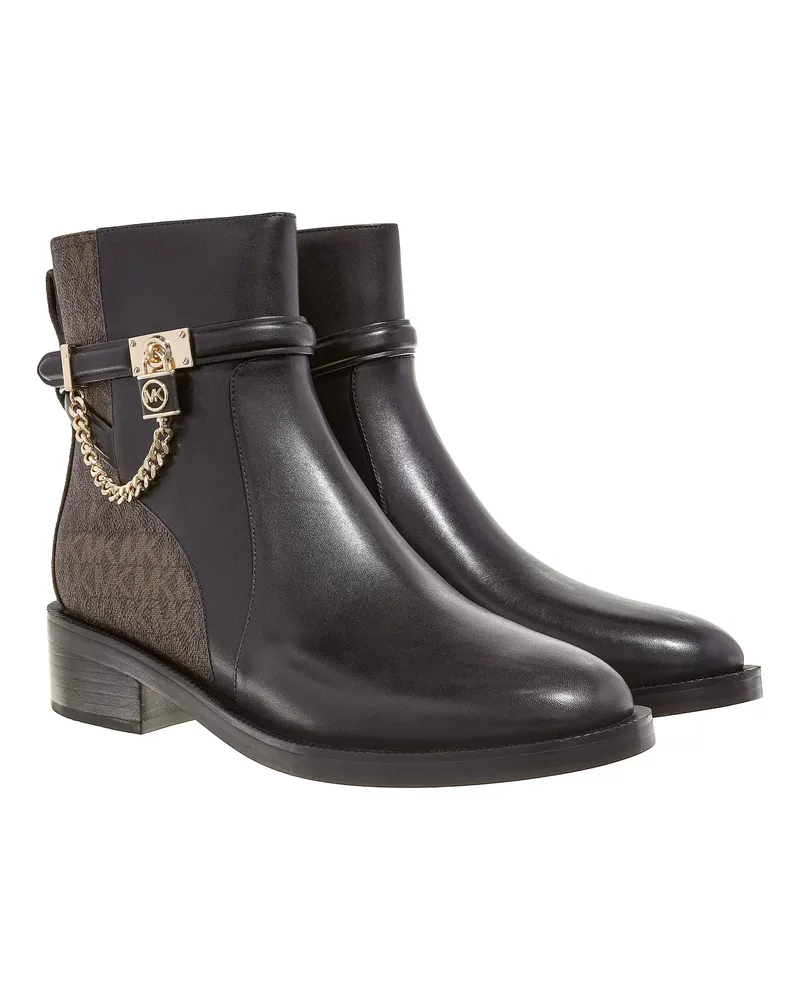 Michael Kors Stiefel & Boots Hamilton Flat Bootie schwarz Schwarz