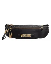 Moschino Bauchtaschen Multipockets Schwarz