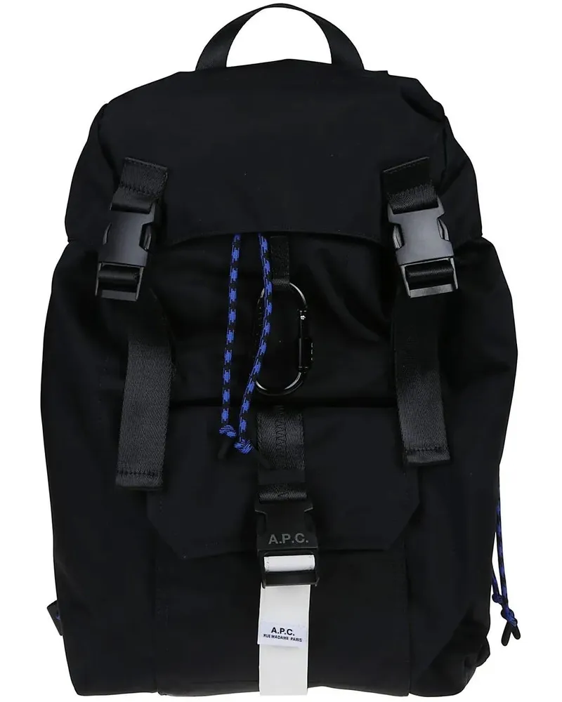 A.P.C. Businesstaschen & Reisegepäck Trek Backpack Black schwarz Schwarz