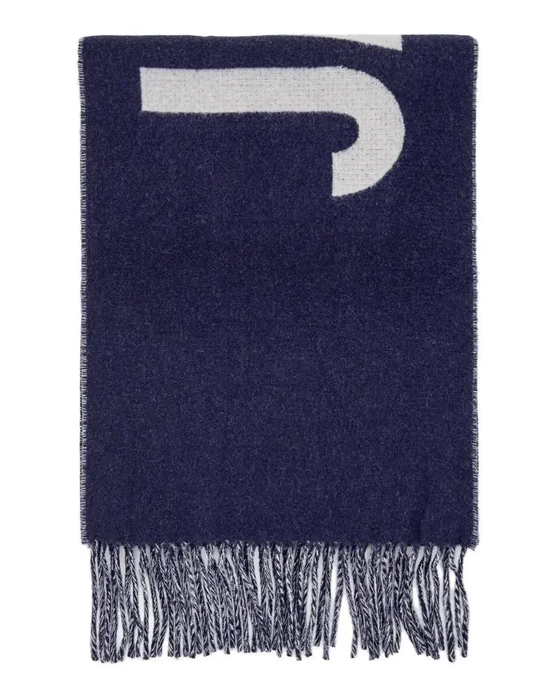 Jacquemus Tücher & Schals L'echarpe  Wool Scarf blau Blau