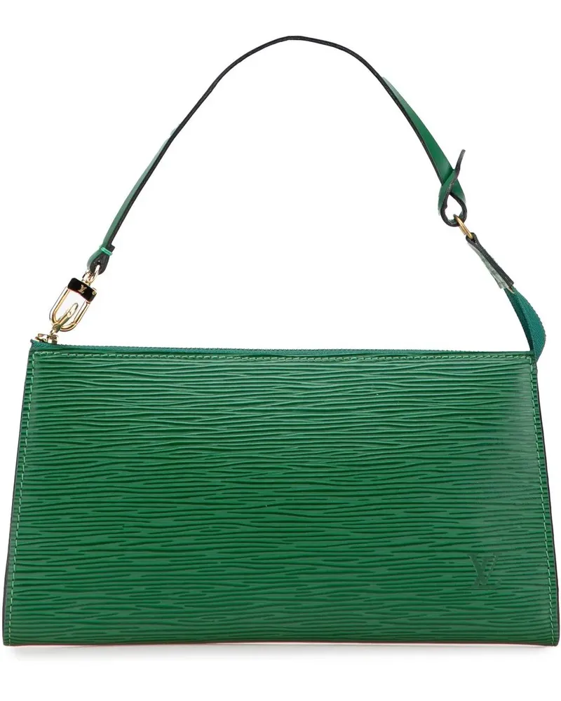 Louis Vuitton Hobo Bags Epi Pochette Accessoires grün Grün