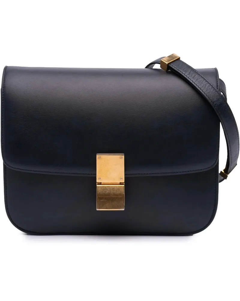 Celine Hobo Bags 2017 Medium Calfskin Classic Box schwarz Schwarz