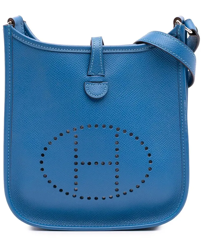 Hermès Hobo Bags Epsom Evelyne TPM blau Blau